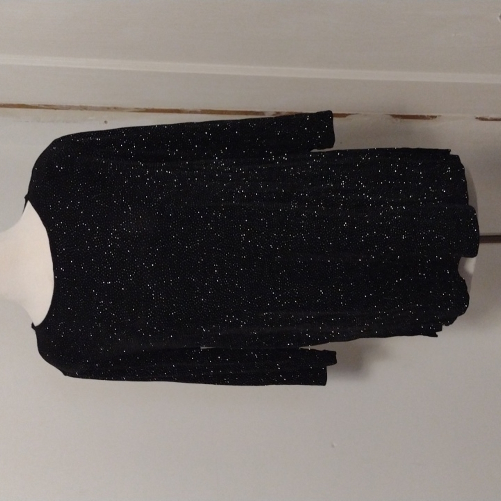 VINTAGE Jessica Holbrook Sparkle and Shine 3/4 Sleeve Top